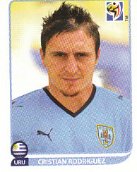 Cristian Rodriguez Uruguay samolepka Panini World Cup 2010 #78